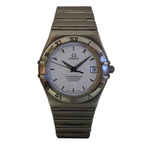 omega constellation stainless steel mens watch|pre owned omega constellation.